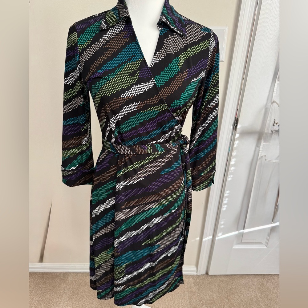 Ellen Tracy Wrap Dress-SM